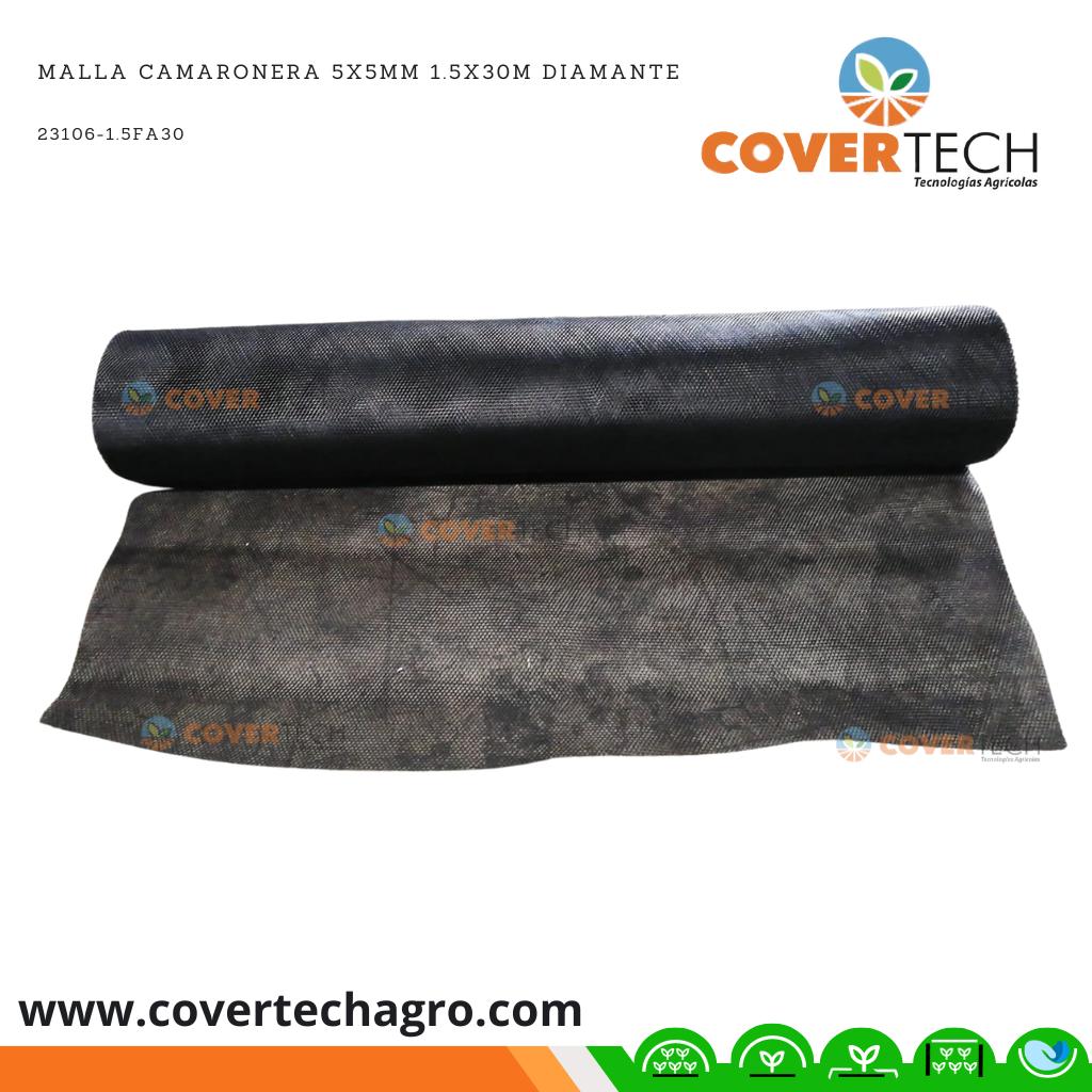 Malla Camaronera/Cafetera 5x5mm 1.5x30m diamante