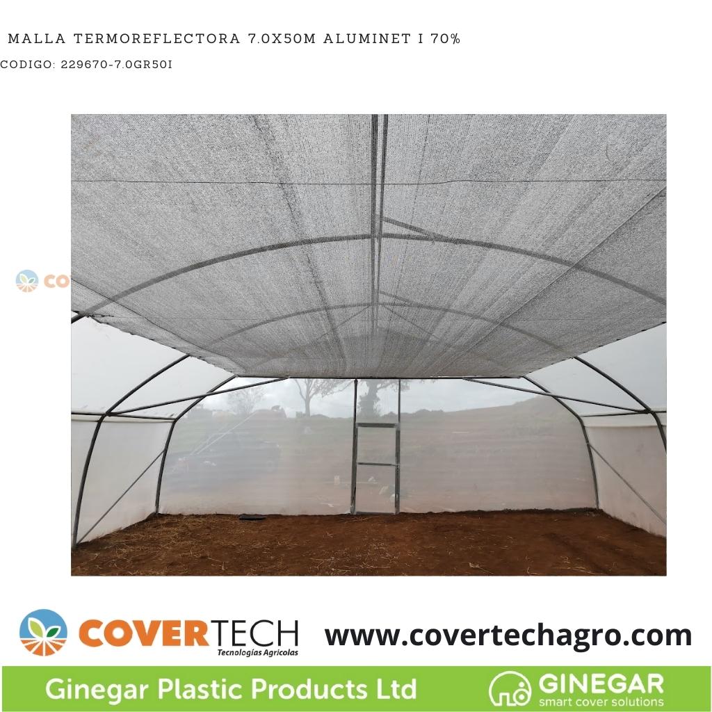  Malla Termoreflectora 7.0x50m Aluminet I 70%