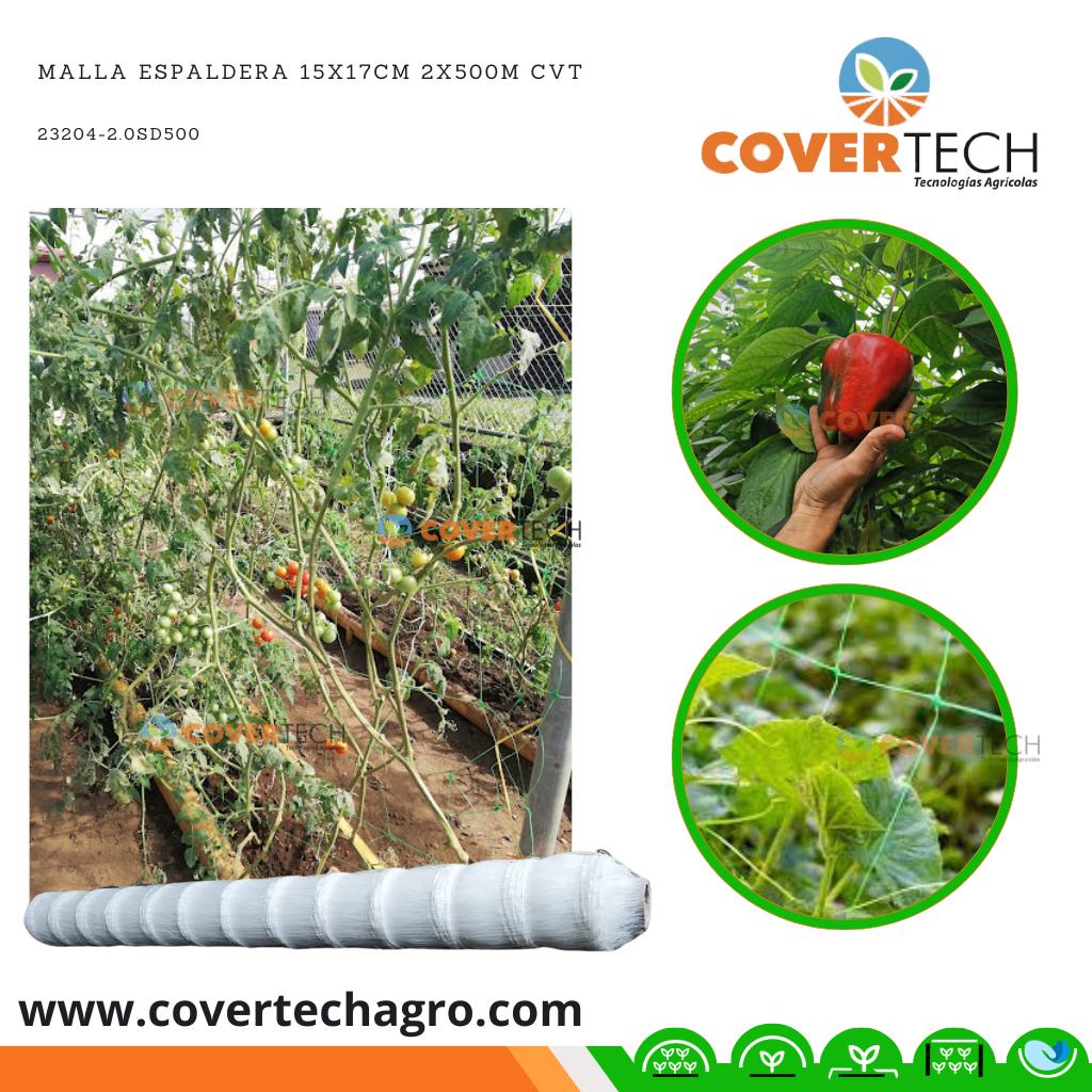 Malla Espaldera 15x17cm 1.5x50m CVT Verde