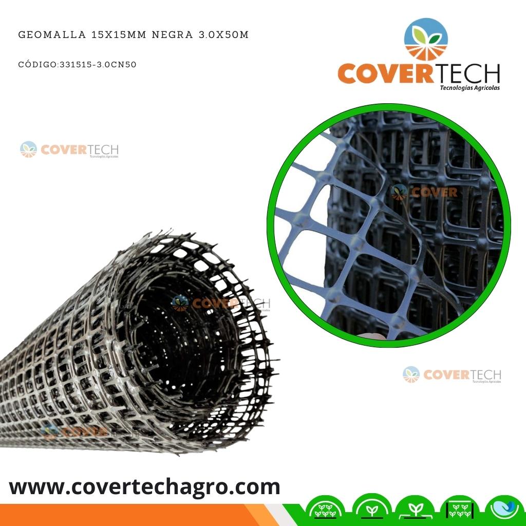 Geomalla biaxial trama 3x3cm 3.0x50m