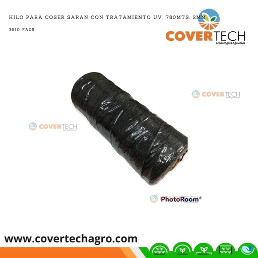 [3610-FA05] Hilo grueso para coser Saran con tratamiento UV, 780mts, 2mm