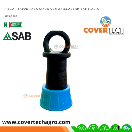 [3115-SB02] Riego - Tapon para cinta con anillo  SAB Italia