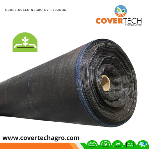 [32702100-8.0SD100] Cubre Suelo Negro/Azul 8.0x100m CVT-100