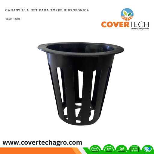 [4150-TG01] Canastilla NFT para torre Hidroponica